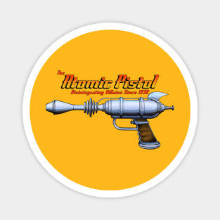 Retro Atomic Pistol Magnet